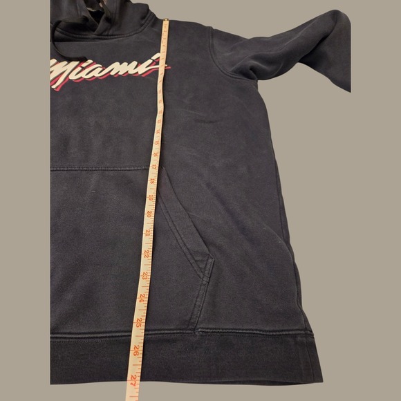 Miami Heat Hoodie XL Navy Nike Vice City Edition Essential Logo Pullover NBA - Picture 5 of 9